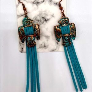 NWT Vintage boho American native Earrings
